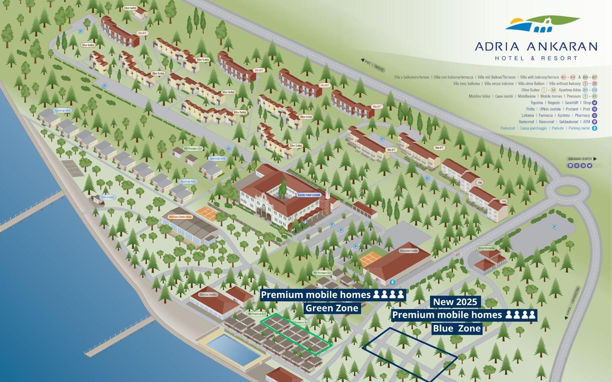 Premium Mobile Homes - Hotel & Resort Adria 安卡兰 外观 照片